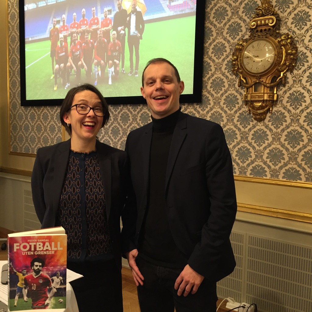 Med «Fotball og leselyst» til Stockholm